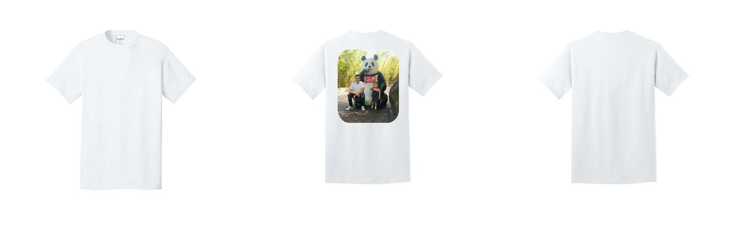 CUSTOM PRINTED 100% COTTON TEE