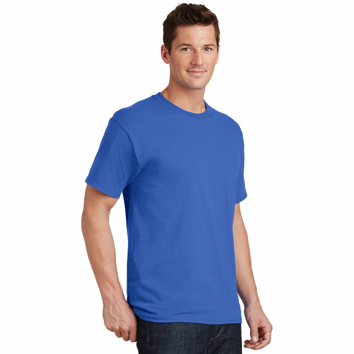 Port & Company PC54 Core Cotton Tee - Royal