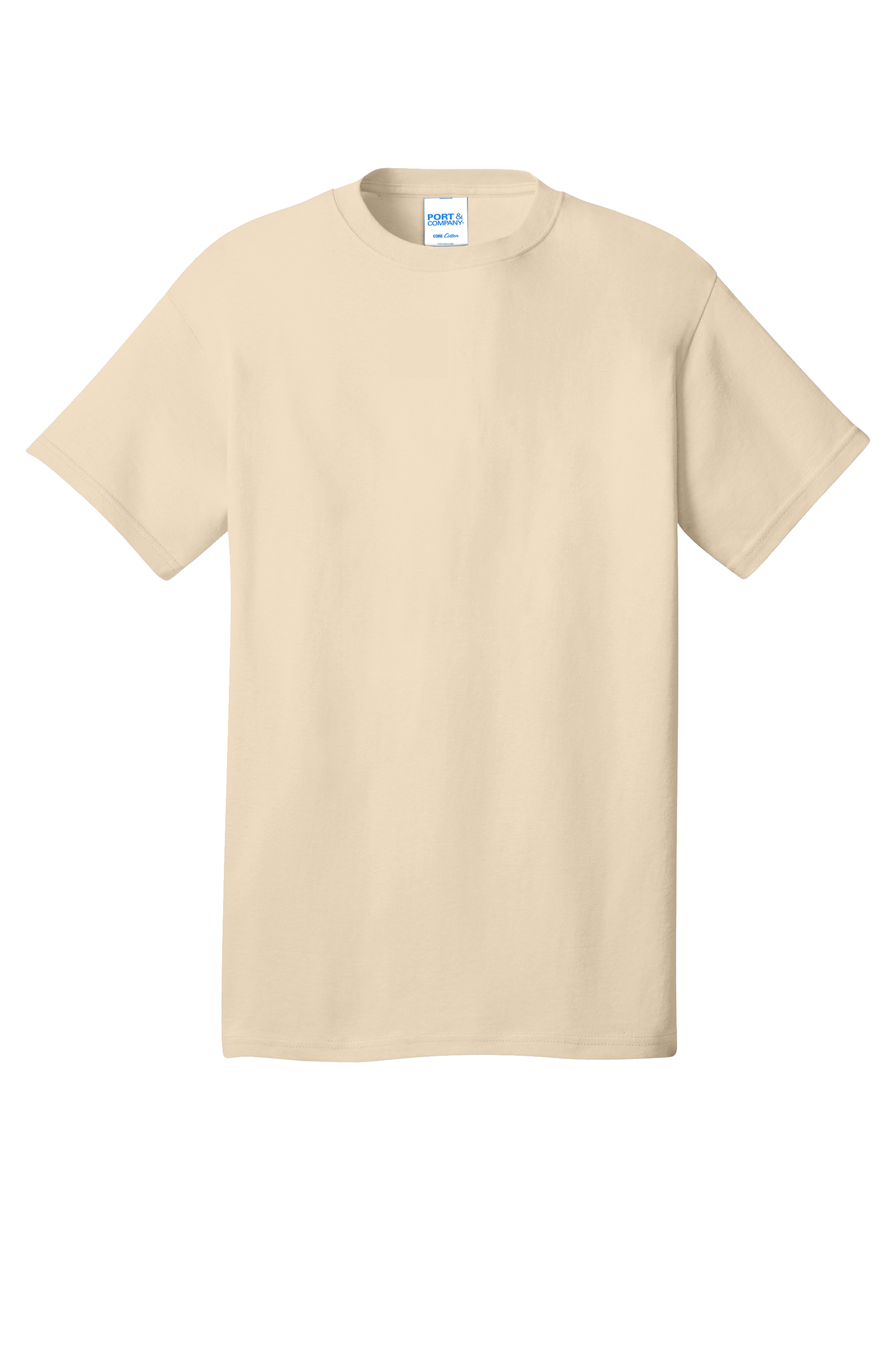 CUSTOM PRINTED 100% COTTON TEE