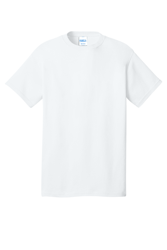 CUSTOM PRINTED 100% COTTON TEE