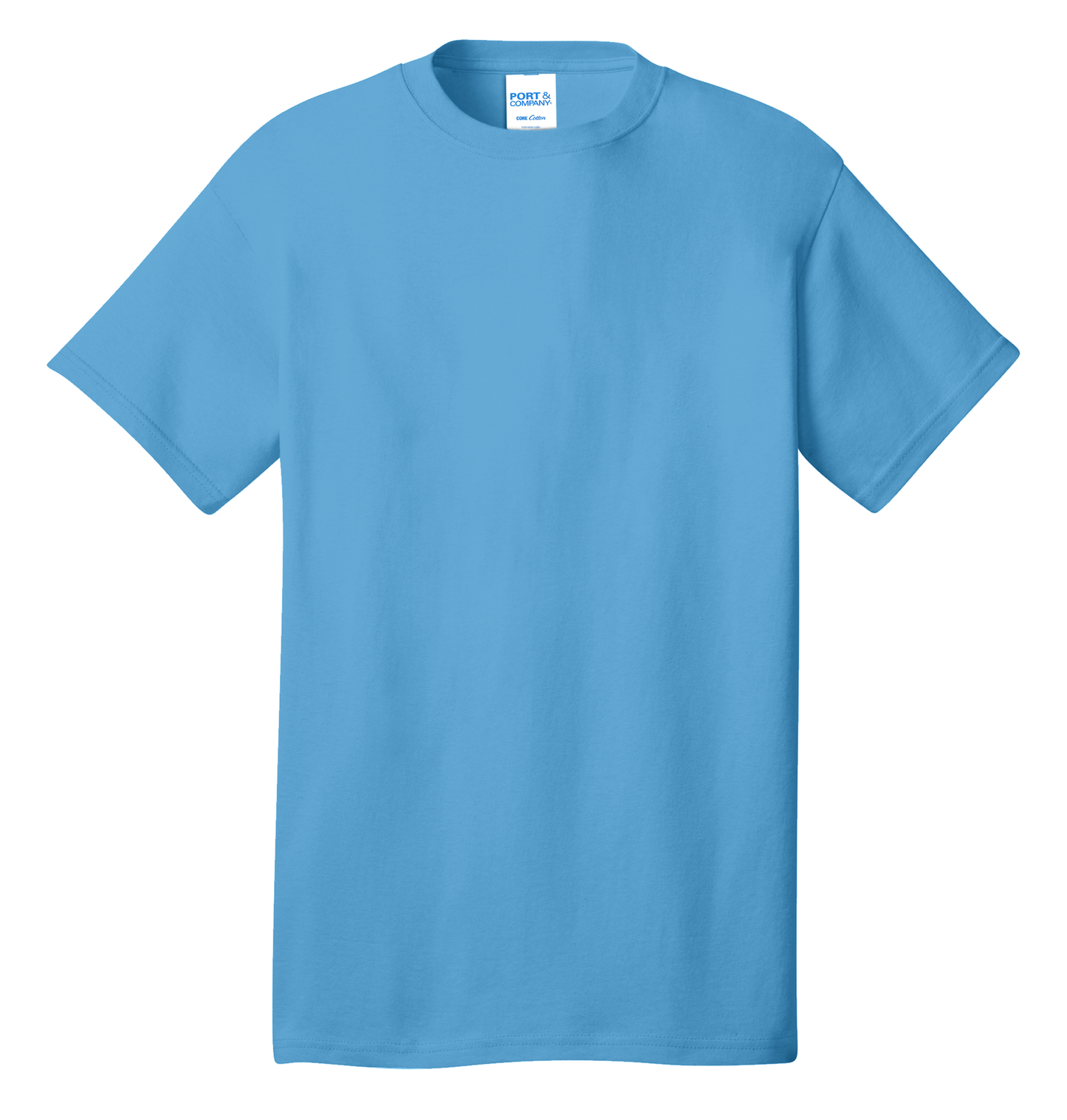 CUSTOM PRINTED 100% COTTON TEE